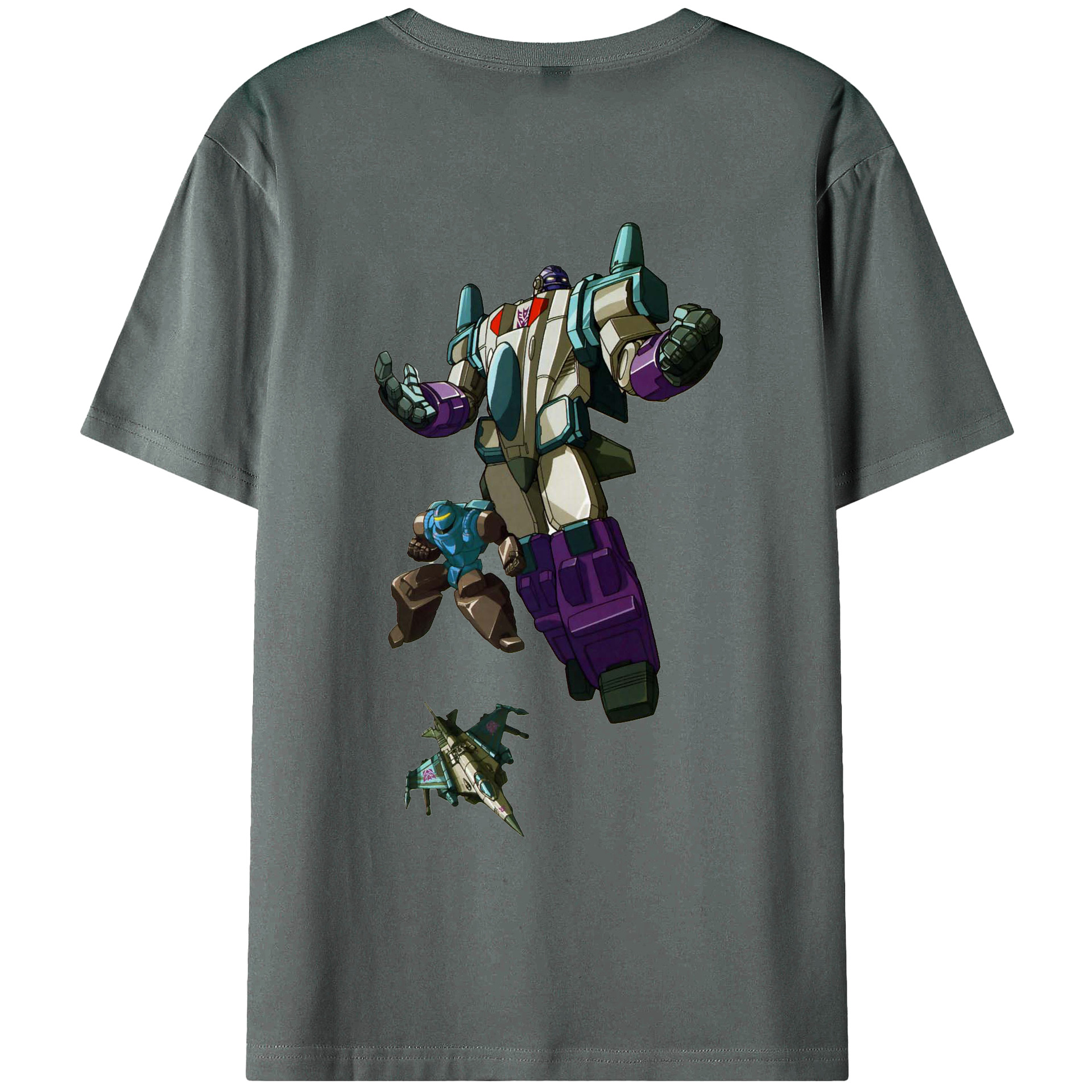 （画像用）  綿100％ メンズ半袖Tシャツ（バックプリント） 通気性